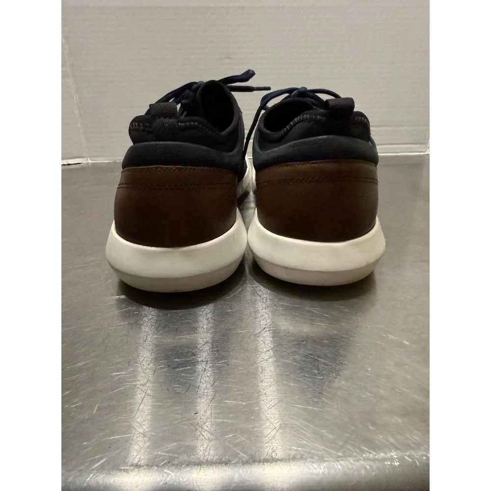 Johnston & Murphy Men's Size 9 M Navy Blue Leather Casual Lace Up Comfort Shoe